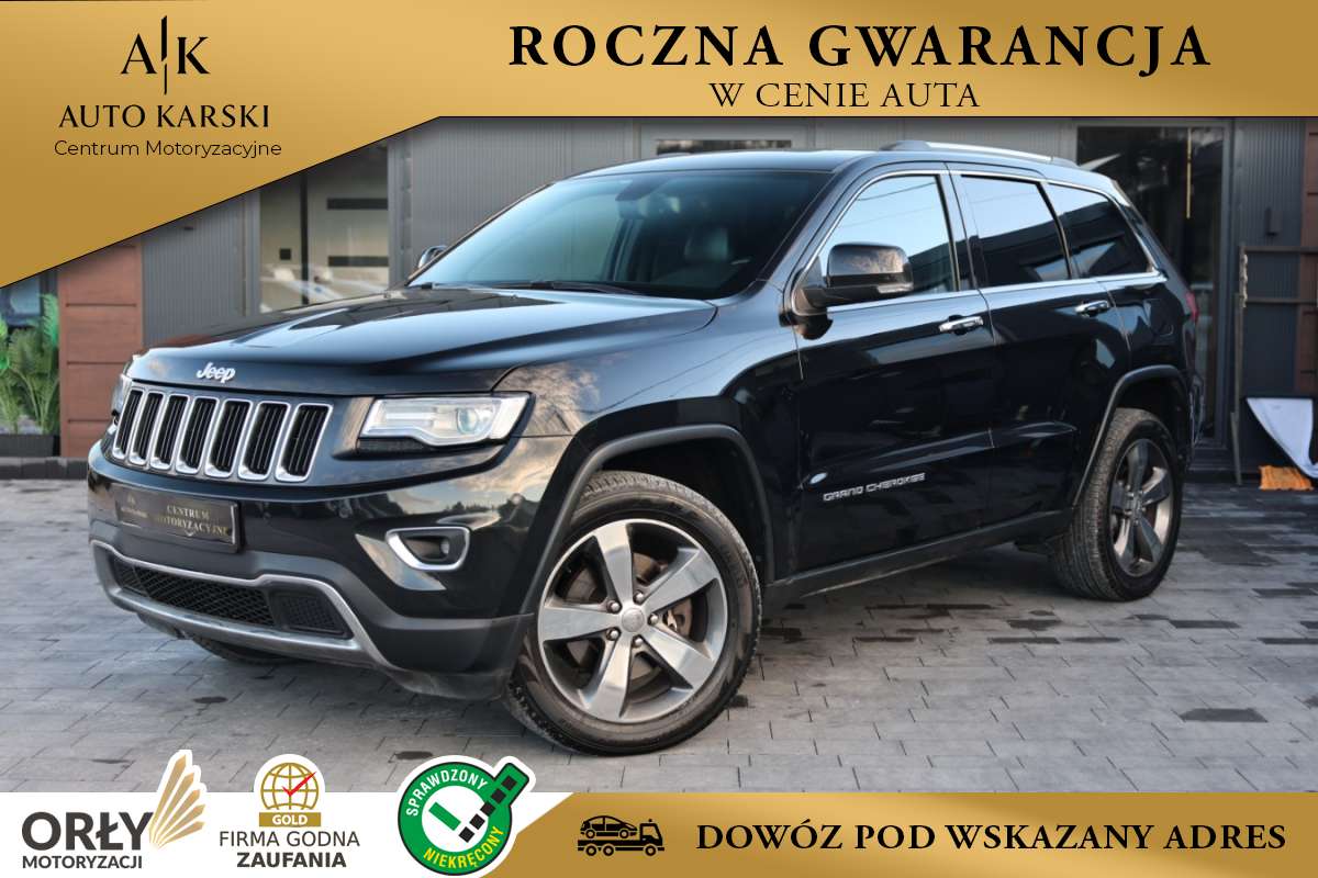 Jeep Grand Cherokee 3.0 250KM 4×4 Grzana Kierownica*Grzane/Wentylowane